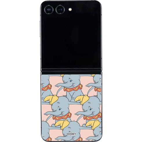 Disney Dumbo Face Pattern Galaxy Z Flip5 5G Skin